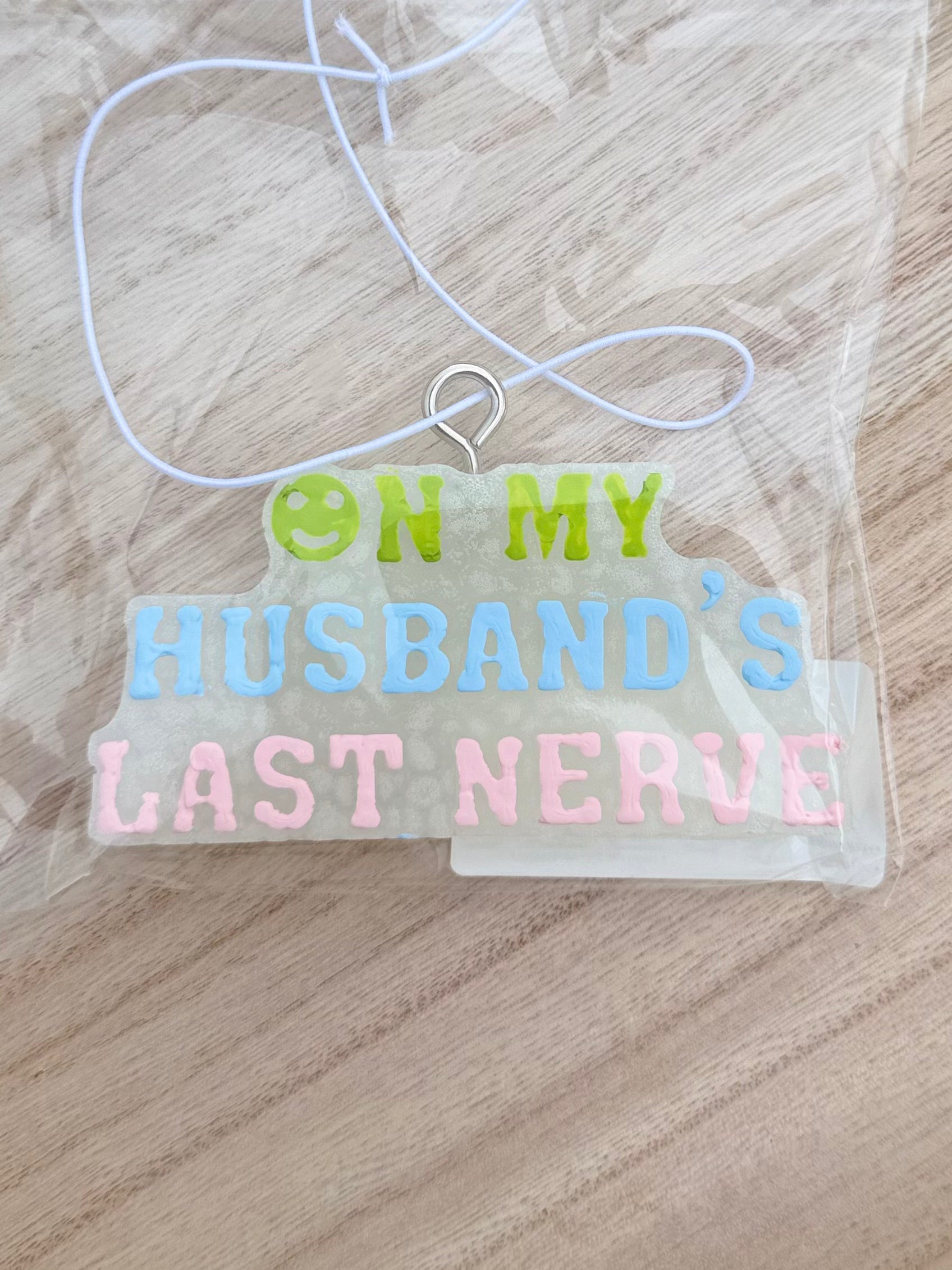 Aloe: On My Husbands Last Nerve Car Freshie