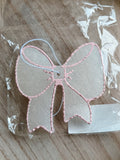 Eucalyptus: Pink Outline Bow Freshie
